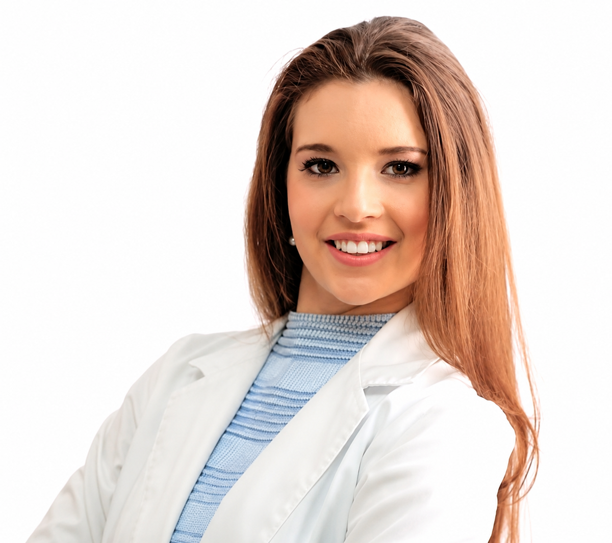 Doctora Isha, fundadora de ISH Outfitters y profesional de la salud.
